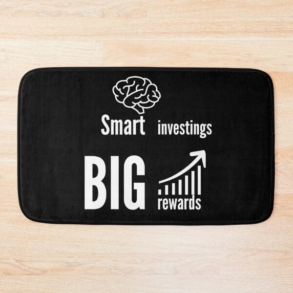 Item preview, Smart Investing, BIG Rewards Financial Design - white designed and sold by VasInd.