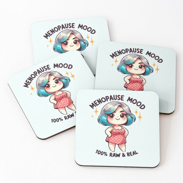 Item preview, Menopause 100% Raw & Real designed and sold by BassHeadMomma.