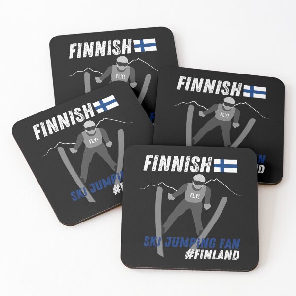 Item preview, SKI JUMPING FAN - finnish designed and sold by youraircraftart.