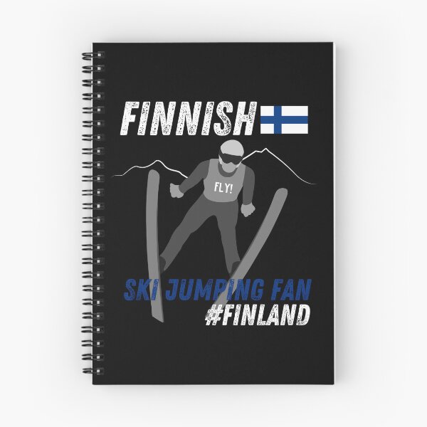 Item preview, SKI JUMPING FAN - finnish designed and sold by youraircraftart.