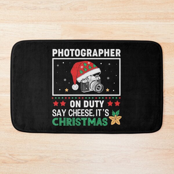 Artikelvorschau, Fotograf Weihnachten - Im Dienst Say Cheese entworfen und verkauft von tmerchtrends.