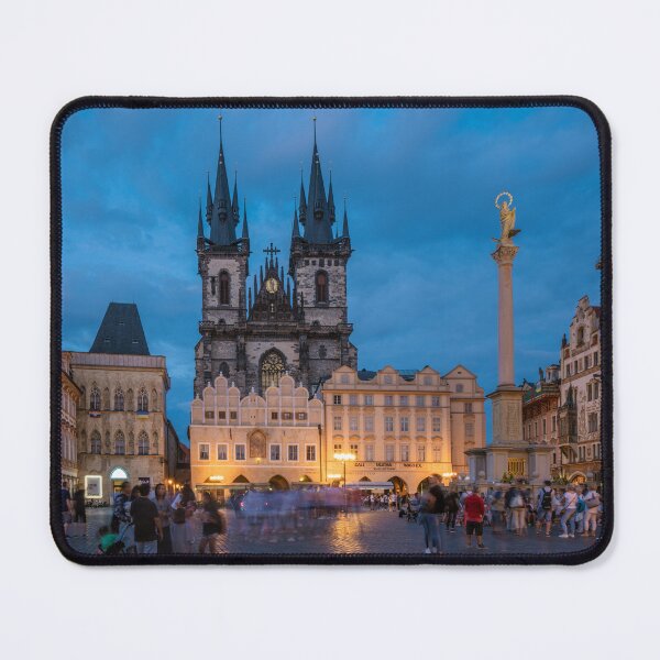 Item preview, Evening View of the Old Town Square in Prague designed and sold by WorldScenery.
