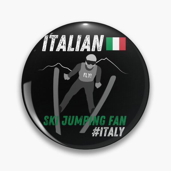 Item preview, SKI JUMPING FAN - italian designed and sold by youraircraftart.