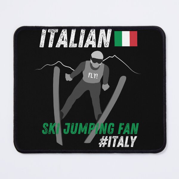 Item preview, SKI JUMPING FAN - italian designed and sold by youraircraftart.
