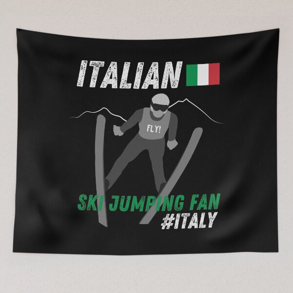 Item preview, SKI JUMPING FAN - italian designed and sold by youraircraftart.
