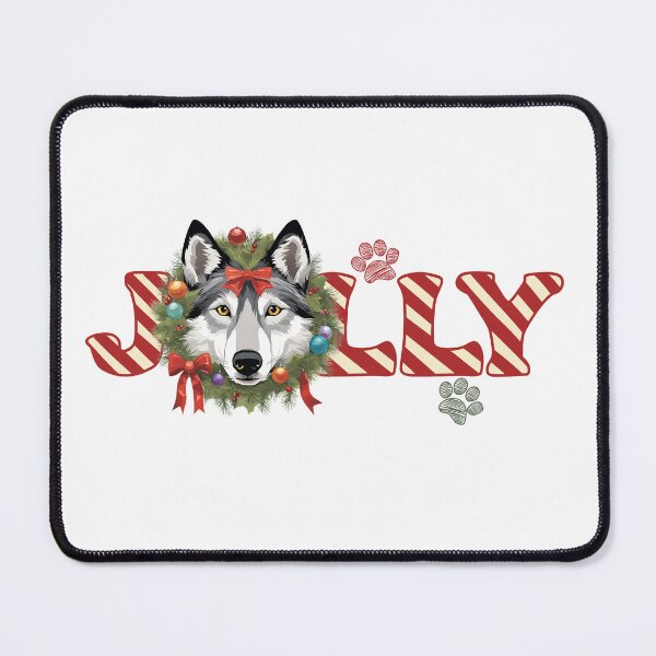 Item preview, Jolly Christmas - Saarlooswolfdog Nose Edition designed and sold by GoodyPaws.