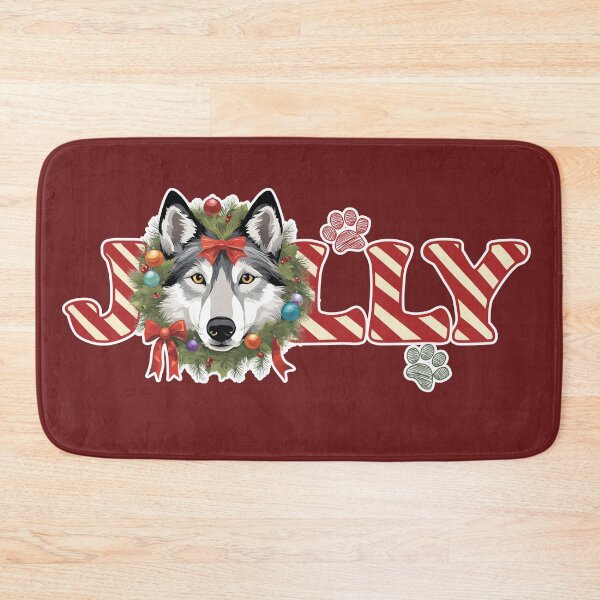 Item preview, Jolly Christmas - Saarlooswolfdog Nose Edition designed and sold by GoodyPaws.
