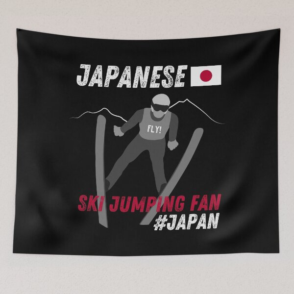 Item preview, SKI JUMPING FAN - japanese designed and sold by youraircraftart.
