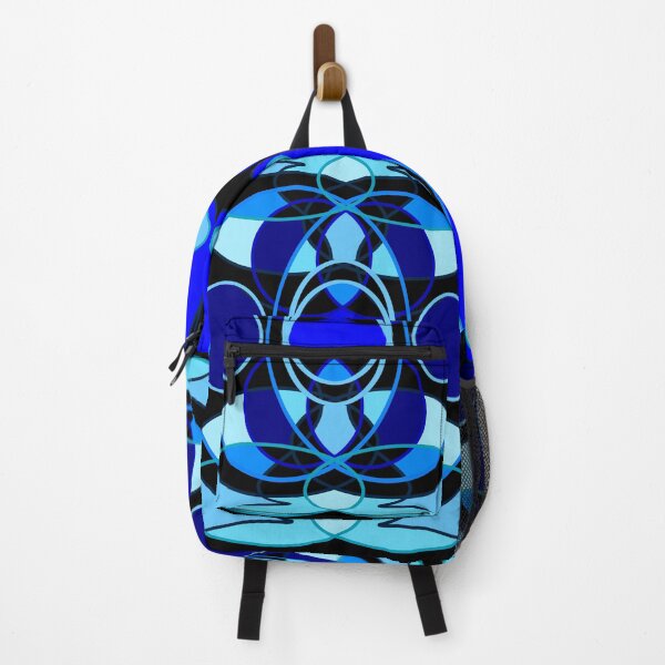 Item preview, Blue symmetrical pattern designed and sold by Stefrait-7.