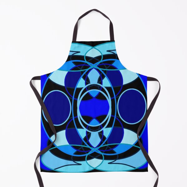 Item preview, Blue symmetrical pattern designed and sold by Stefrait-7.