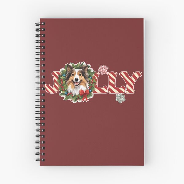 Item preview, Jolly Christmas - Shetland Sheepdog Nose Edition designed and sold by GoodyPaws.