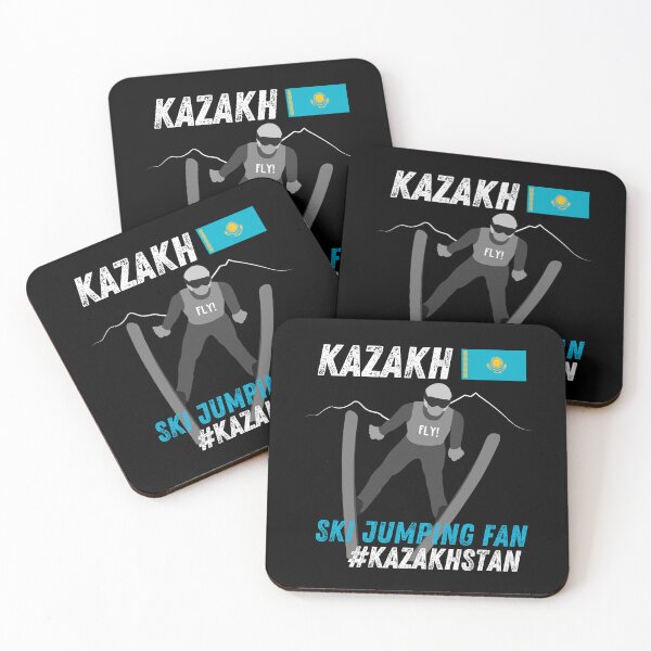 Item preview, SKI JUMPING FAN - kazakh designed and sold by youraircraftart.