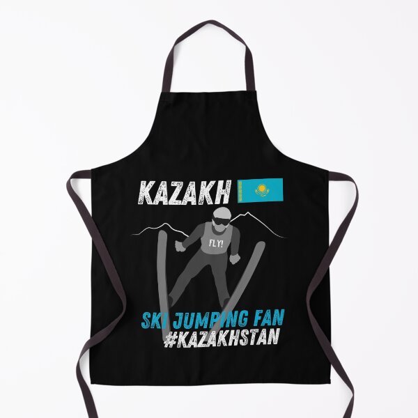 Item preview, SKI JUMPING FAN - kazakh designed and sold by youraircraftart.