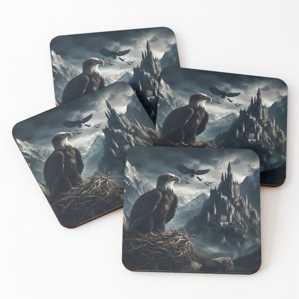 Item preview, Dark Fantasy Eagle in the Nest designed and sold by Marcicev-Bojan.