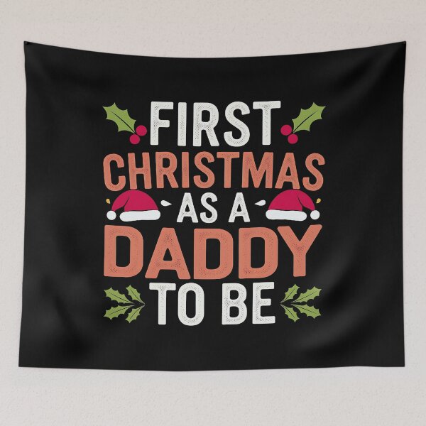Item preview, First Christmas As A Daddy To Be Future Father Xmas Gift designed and sold by luannsemmsobre.