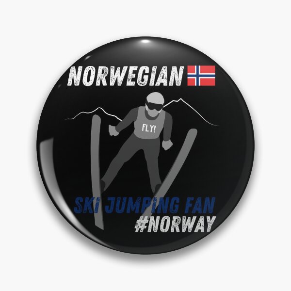 Item preview, SKI JUMPING FAN - norwegian designed and sold by youraircraftart.