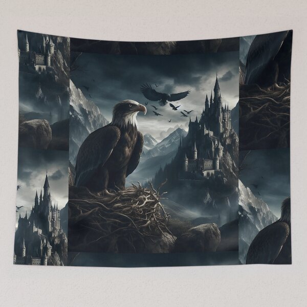 Item preview, Dark Fantasy Eagle in the Nest designed and sold by Marcicev-Bojan.