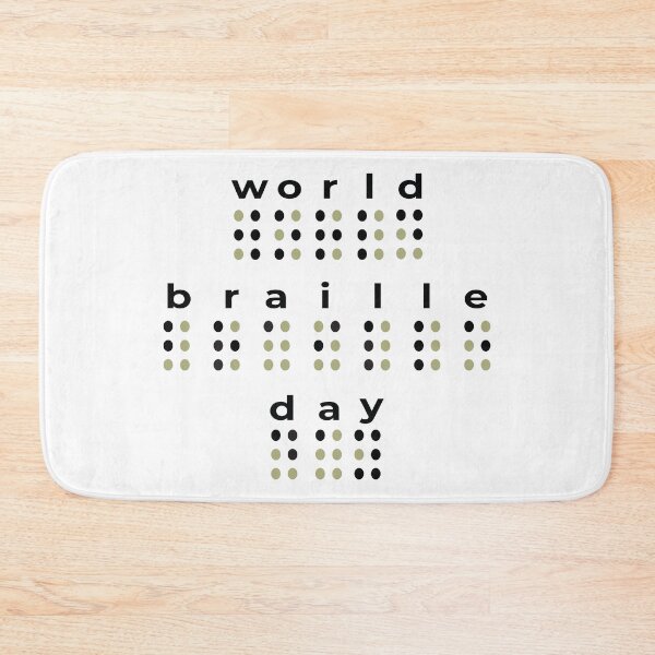 Item preview, World Braille Day designed and sold by Art-Essa.