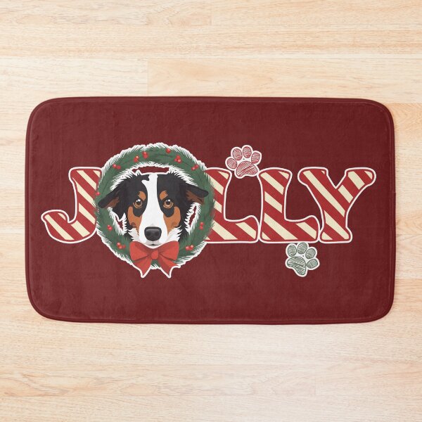 Item preview, Jolly Christmas - Miniature Australian Shepherd Nose Edition designed and sold by GoodyPaws.