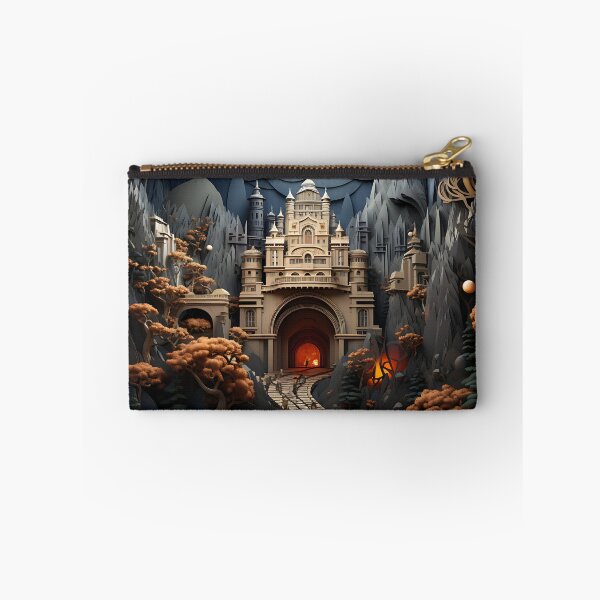 Item preview, Paper Craft - Jagged Mountain Entrance designed and sold by KootenayDesigns.