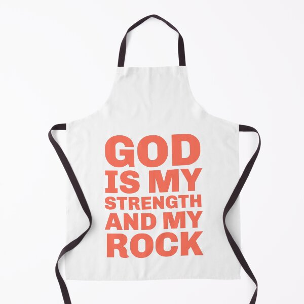 Item preview, God Is My Strength - Positive Inspirational Religious Quotes  designed and sold by Sunserize Designs.
