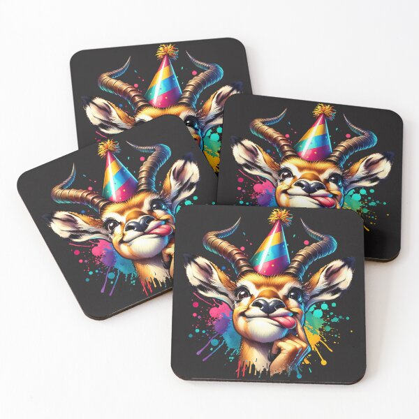 Item preview, Funny Party Gazelle designed and sold by AwesomeBeyondLimits.