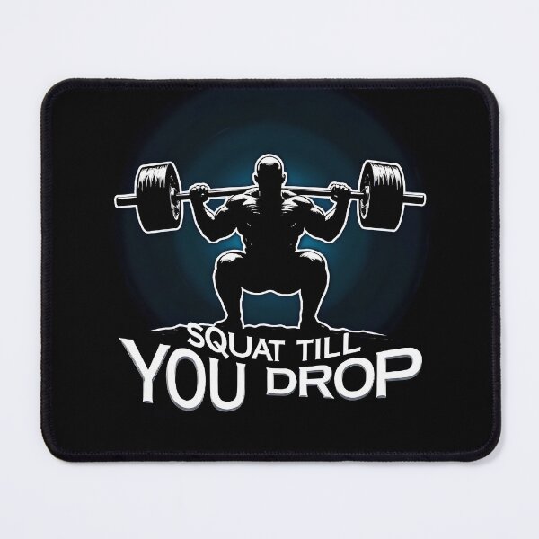 Item preview, Squat Till You Drop: Power Personified designed and sold by ArtCreator2023.