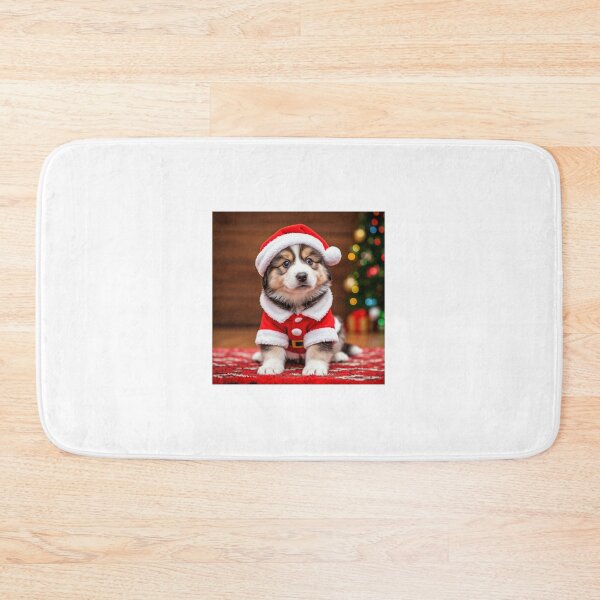 Item preview, cutee puppy as a chrismas fift designed and sold by xtriya.