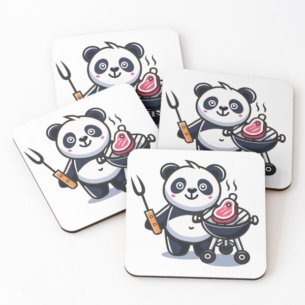 Item preview, Chubby Panda BBQ Chef designed and sold by saraartjem.