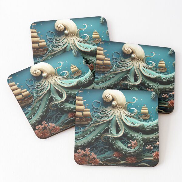 Artikelvorschau, Papierhandwerk - Kraken entworfen und verkauft von KootenayDesigns.