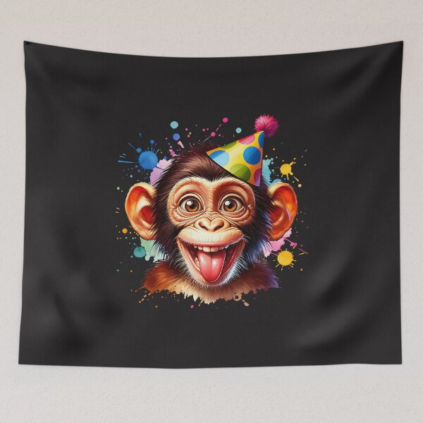 Item preview, Fun Monkey Party designed and sold by AwesomeBeyondLimits.