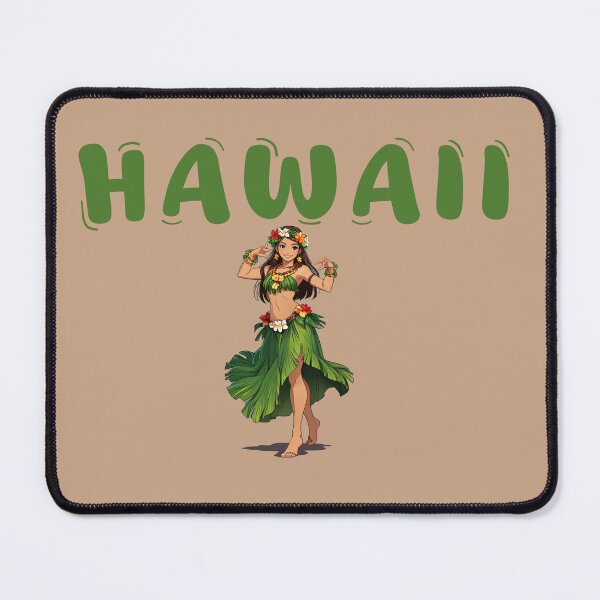 Item preview, Hawaii hula tropical dancer gif designed and sold by La Loca.