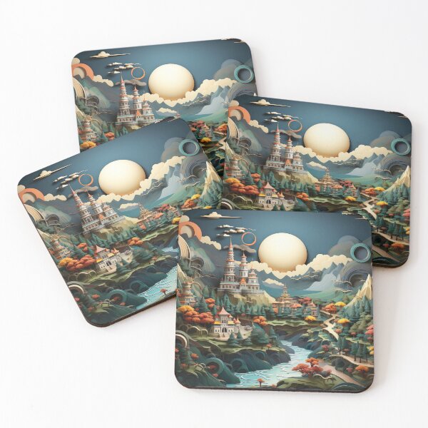 Item preview, Paper Craft - Land of Manu designed and sold by KootenayDesigns.