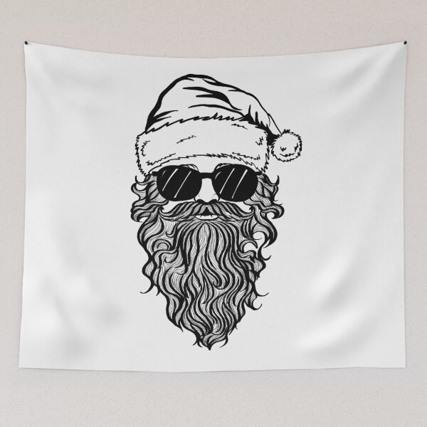 Item preview, Santa black designed and sold by Maryart8.