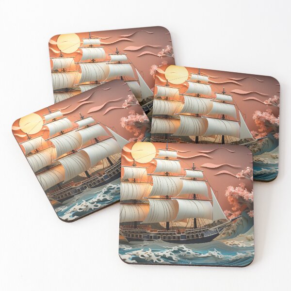 Item preview, Paper Craft - Merchant Ship designed and sold by KootenayDesigns.