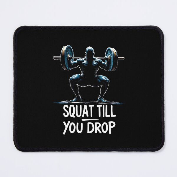 Item preview, Built in the Rack: Squat Till You Drop designed and sold by ArtCreator2023.