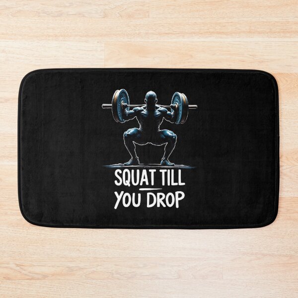 Item preview, Built in the Rack: Squat Till You Drop designed and sold by ArtCreator2023.