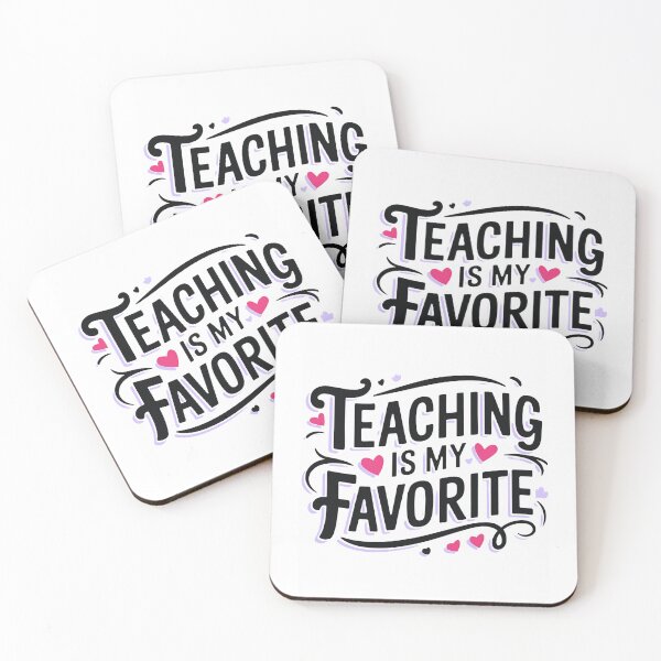 Item preview, teaching is my favorite designed and sold by luannsemmsobre.