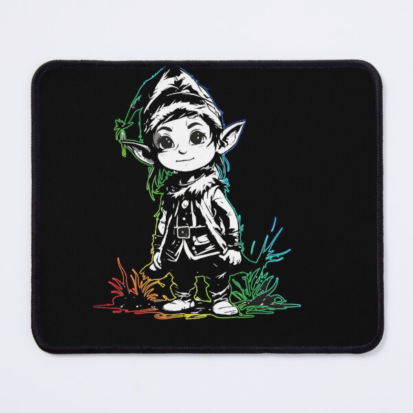 Item preview, Rainbow christmas elf - santa claus designed and sold by Bukhisz.