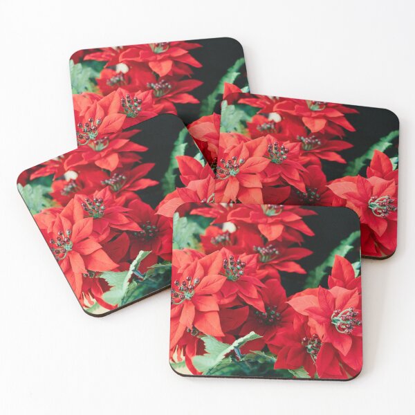 Item preview, red and green: christmas flower designed and sold by KAY Artists.