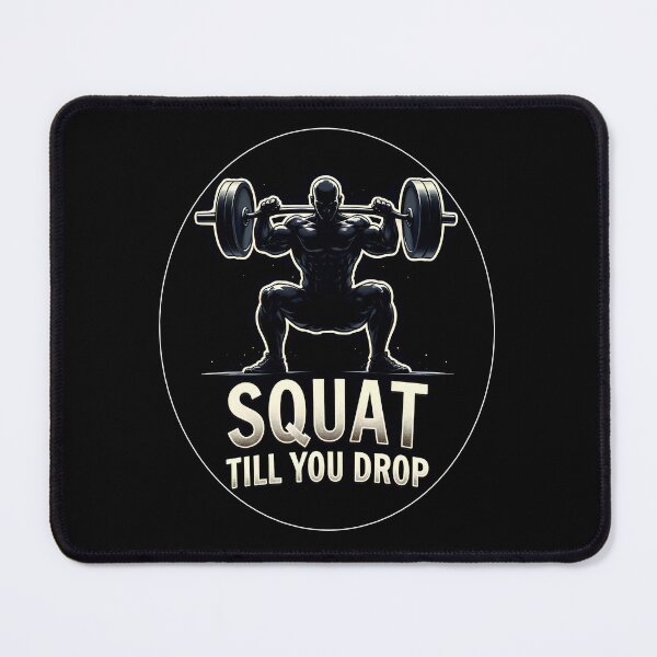 Item preview, The Deep Grind: Squat Till You Drop designed and sold by ArtCreator2023.