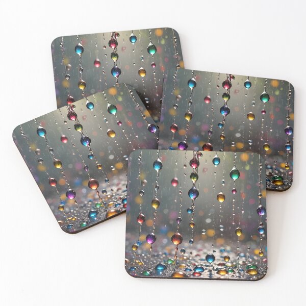 Item preview, Colorful droplets  designed and sold by lulu-o-lulu.