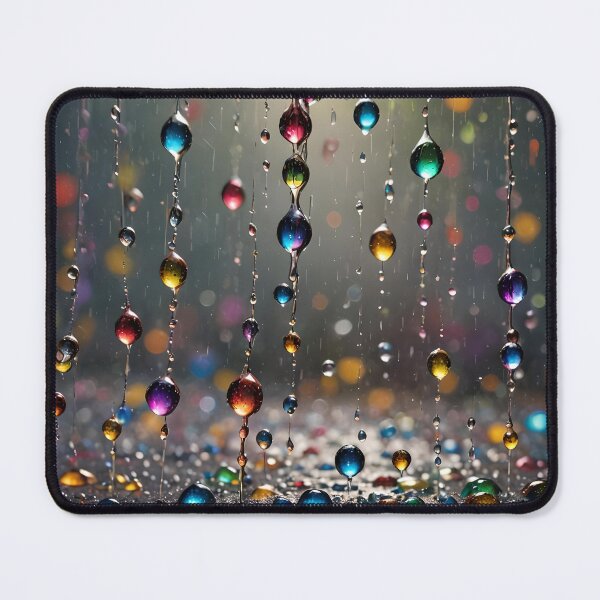 Item preview, Colorful droplets  designed and sold by lulu-o-lulu.