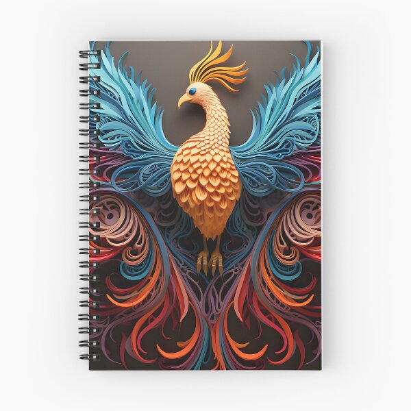 Item preview, Paper Craft - Phoenix designed and sold by KootenayDesigns.