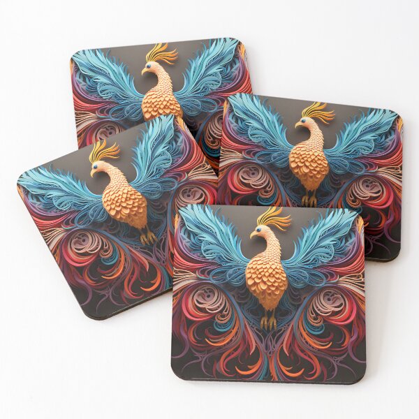 Item preview, Paper Craft - Phoenix designed and sold by KootenayDesigns.