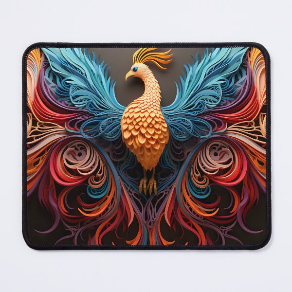 Item preview, Paper Craft - Phoenix designed and sold by KootenayDesigns.