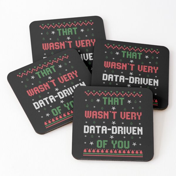 Item preview, That Wasn't Very Data Driven of You Funny Data Analyst Christmas Xmas designed and sold by savecloth.