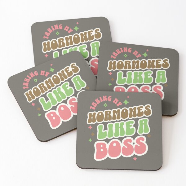 Item preview, Taking My Hormones Like A Boss designed and sold by BassHeadMomma.