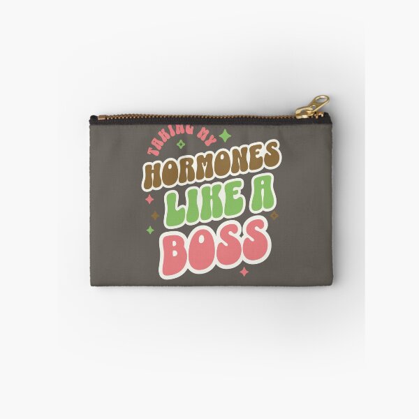 Item preview, Taking My Hormones Like A Boss designed and sold by BassHeadMomma.