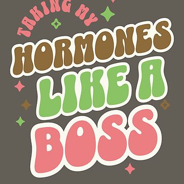Hormones Sticker